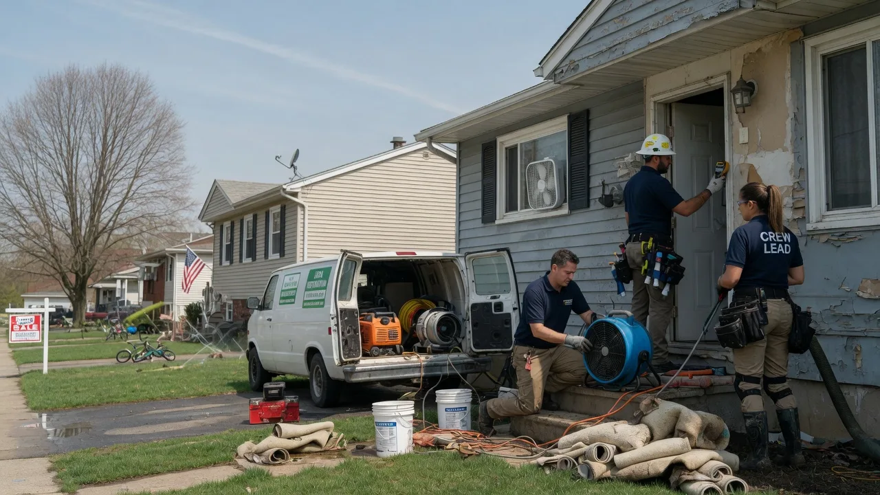 Flood Cleanup in South Hutchinson, KS near me